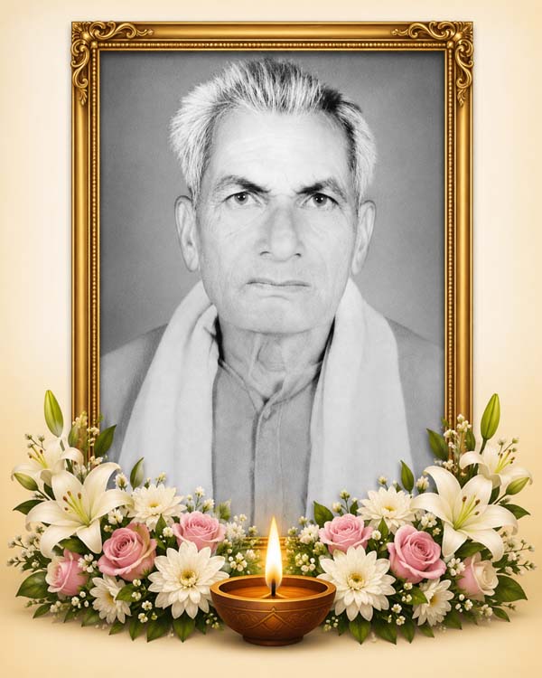 Late Shri Ram Kinkar Prasad Shahi